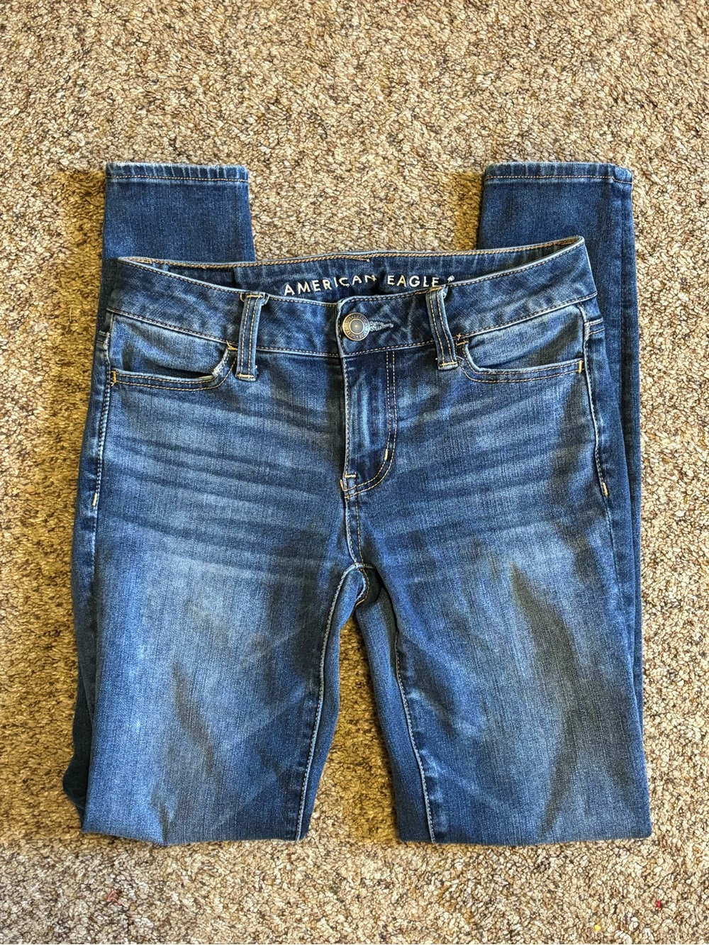 Low rise American Eagle Jeggings